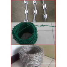 Barded Wire Razor Barded Wire PVC Barded alambre revestido